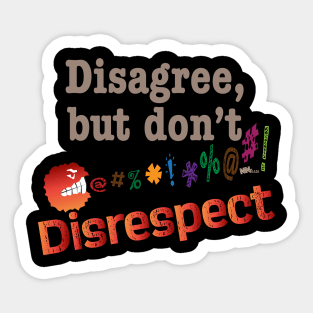 Disagree Sticker